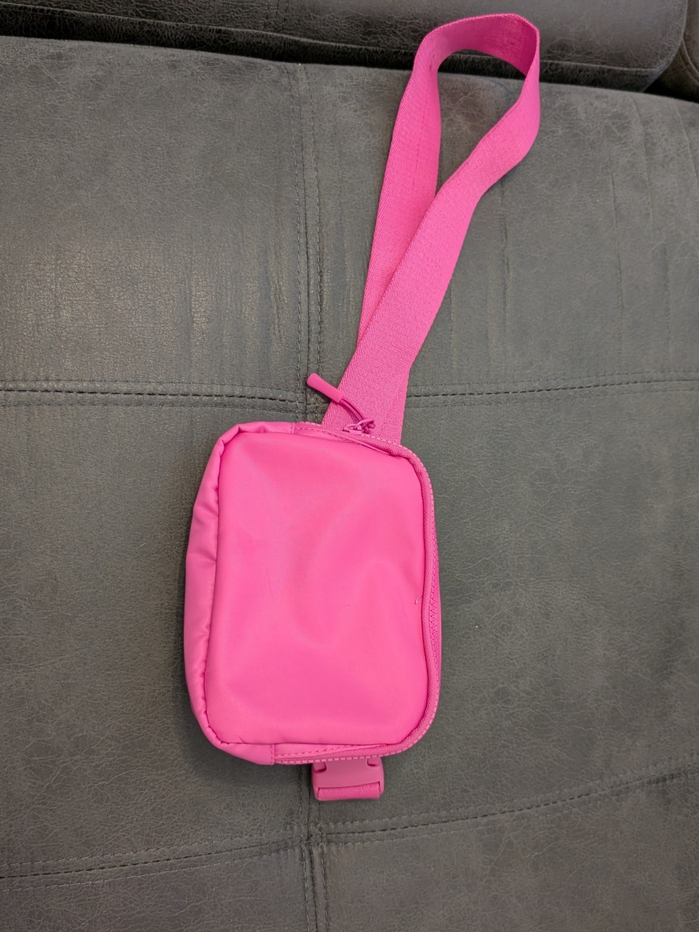 Hot Pink Crossbody Pouch Bag